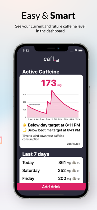 caff.ai - 记录、管理你的咖啡因[iPhone][￥8→0]
