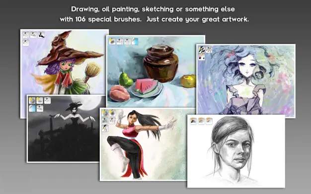 My PaintBrush Pro – 我的画笔绘图软件[macOS][￥38→0]