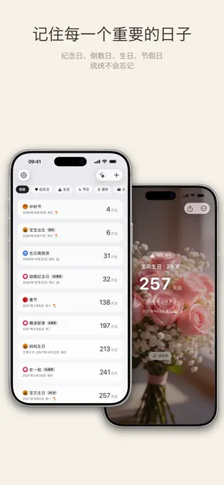 Daytrove - 小确幸纪念倒数日[iPhone][内购限免]