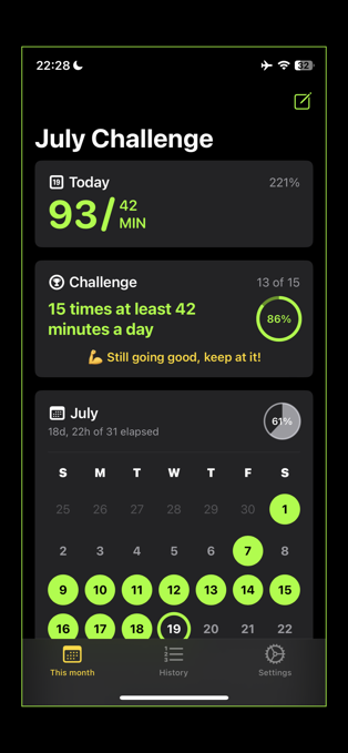 Challenges Aid - 助你完成圆环挑战[iOS、Apple Watch][￥15→0]