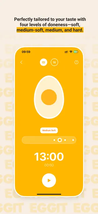 eggit - 煮蛋计时器[iOS][￥15→0]