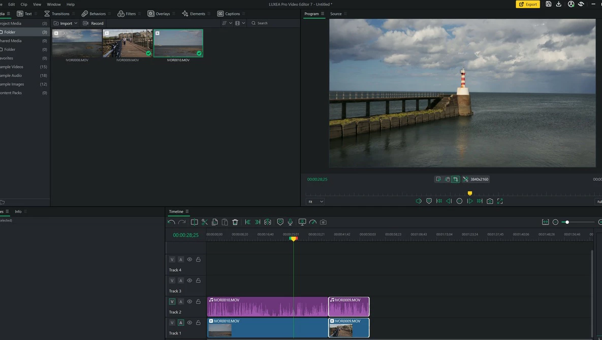限时免费获取视频编辑工具 LUXEA Pro Video Editor 7[Windows][$99.99→0]