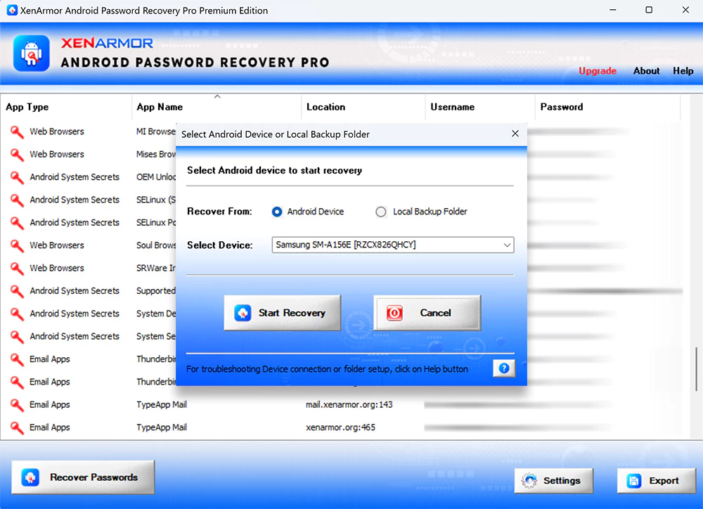 XenArmor Android Password Recovery Pro - Android 设备密码恢复工具[Windows]