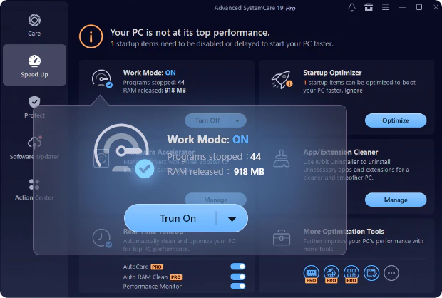 限时免费获取半年 IObit Advanced SystemCare Pro 19[Windows][$19.99→0]