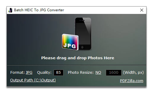 Batch HEIC To JPG Converter Pro - 批量将 HEIC 照片格式转换为 JPG 格式[Windows][￥29.95→0]