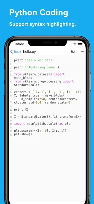 Python Coding - 在 iOS 设备上编写 Python 文件[iOS][美区 $1.99→0]