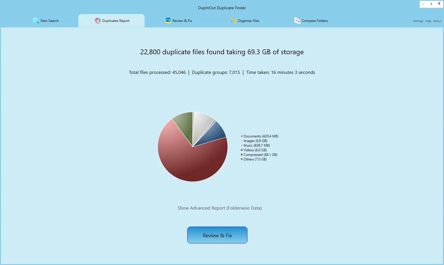 Dupinout Duplicate Finder - 重复文件查找工具[终身不可升级授权][Windows][$19→0]