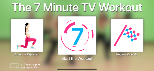 7 Minute TV Workout - 7 分钟电视锻炼[iOS、Apple TV][￥15→0]