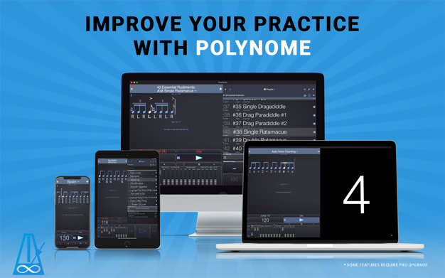 PolyNome – 终极节拍器[macOS、iOS][￥38→0]