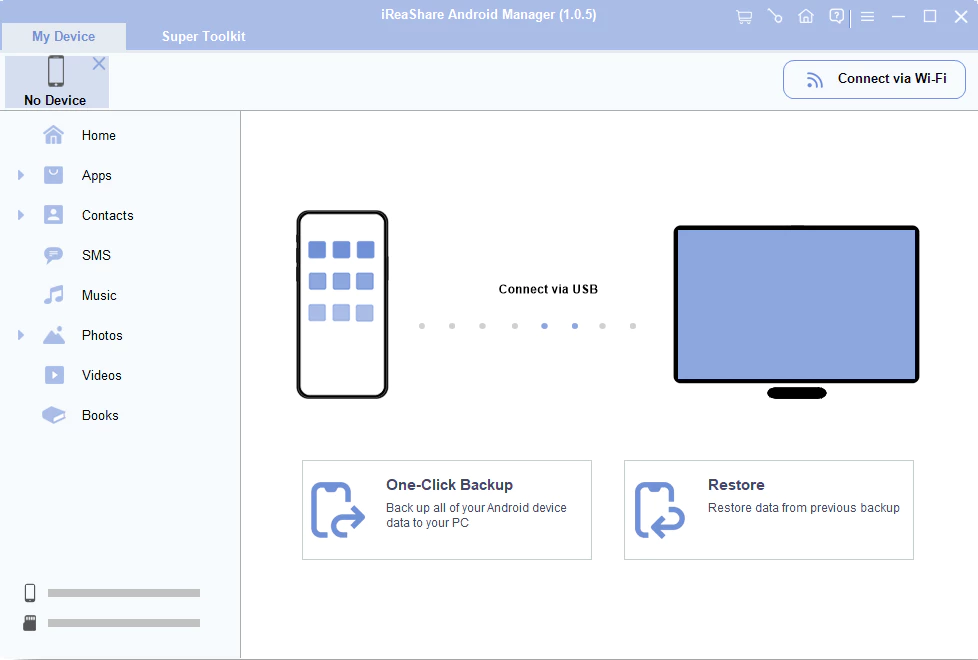 iReaShare Android Manager - Android 设备管理工具[Windows]