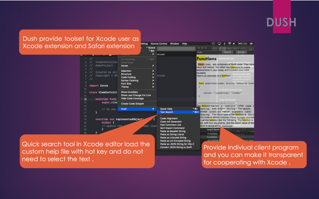 Dush - 在 Xcode 中即使查询帮助文件[macOS][￥8→0]