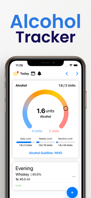 Alcohol Tracker° - 酒精跟踪器[iPhone][美区内购限免]