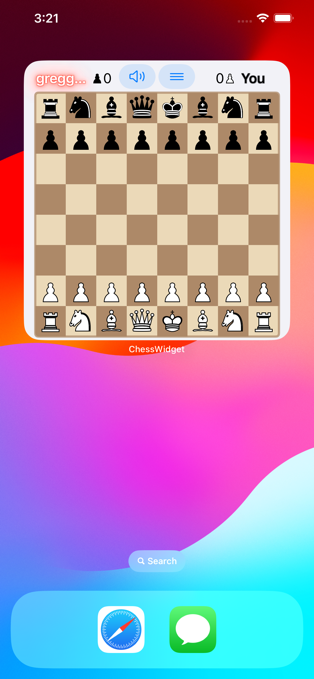 Chess Classic Widget Game - 在小组件上玩国际象棋[macOS、iOS][美区内购限免]