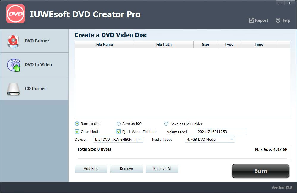 IUWEsoft DVD Creator Pro - DVD 制作工具[Windows][$14.99→0]