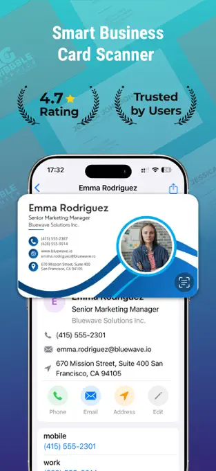 Visty - 智能 AI 名片扫描器与数字名片制作工具[iOS][1年内购限免]-反斗限免
