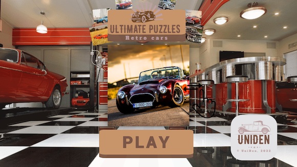 Ultimate Puzzles Retro Cars - 古董车主题拼图[Windows][$5→0]
