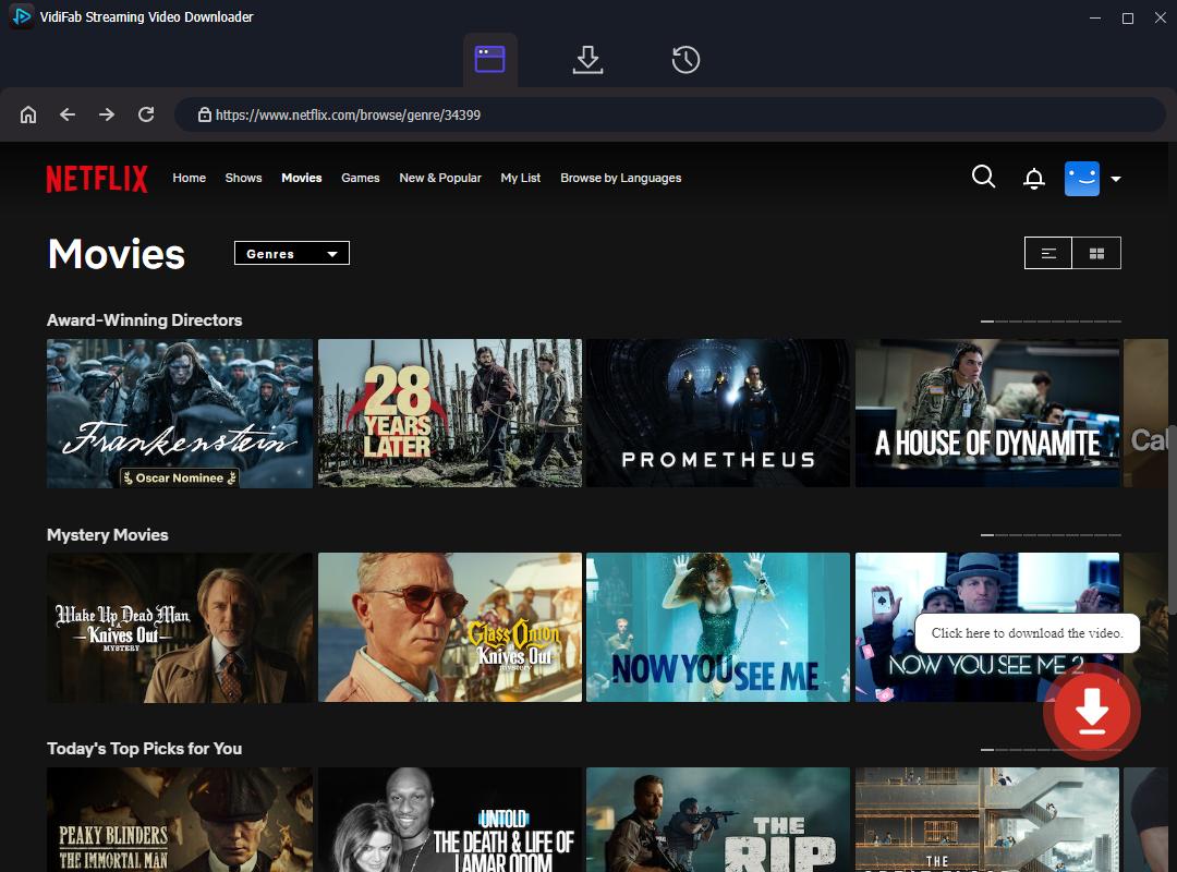 VidiFab Streaming Video Downloader - 流媒体视频下载工具[Windows][$59.95→0]