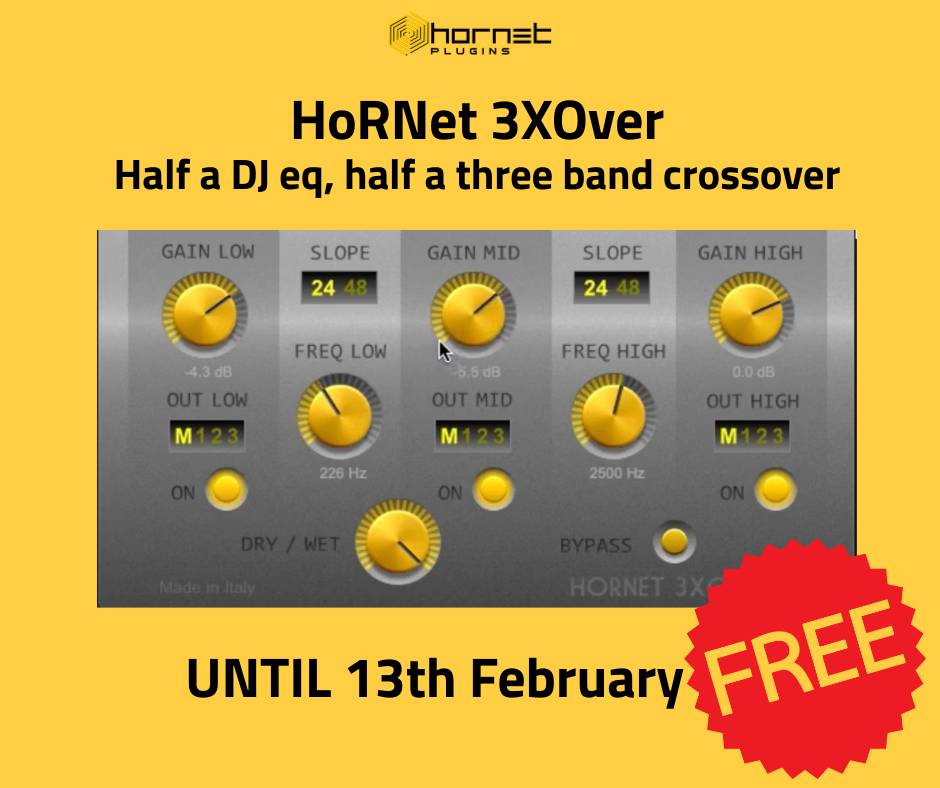 限时免费获取音频插件 HoRNet 3XOver[Windows、macOS][$5.99→0]-反斗限免