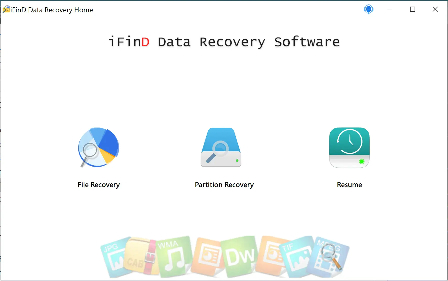 iFinD Data Recovery Home - 数据还原恢复工具[Windows]