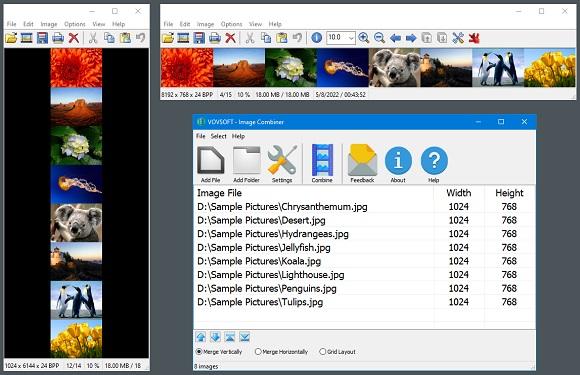 Vovsoft Image Combiner - 图片拼合工具[Windows][$19→0]