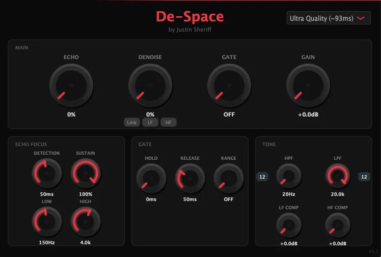 限时免费获取音频插件 De-Space[Windows、macOS]