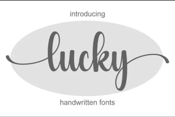 限时免费获取字体 Lucky[Windows、macOS][$15→0]
