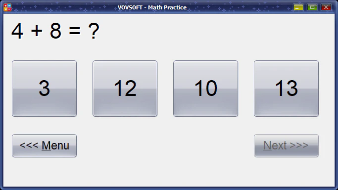 Vovsoft Math Practice - 基础数学练习工具[Windows][$19→0]
