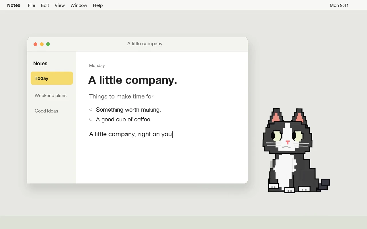 Mewie - 桌面猫咪[macOS][$9.99→0]