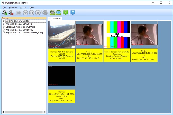 Multiple Camera Monitor – 多重摄像头监控工具[Windows][$19.9→0]-大海资源库