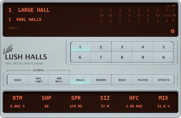 限时免费获取音频插件 NOS Audio Little Lush Halls[Windows、macOS][$29→0]