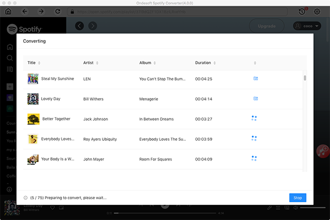 Spotify Music Converter - Spotify 音乐转换工具[Windows、macOS]
