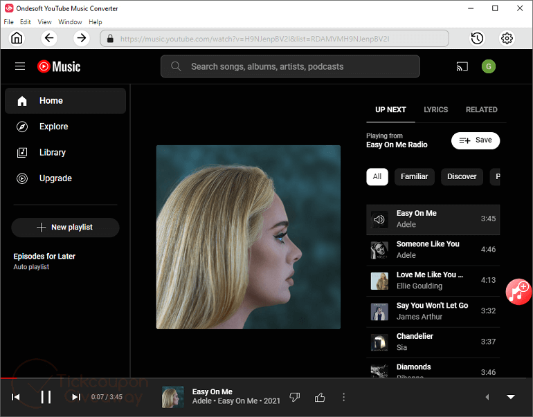 YouTube Music Converter - YouTube 音乐文件转换工具[Windows、macOS]