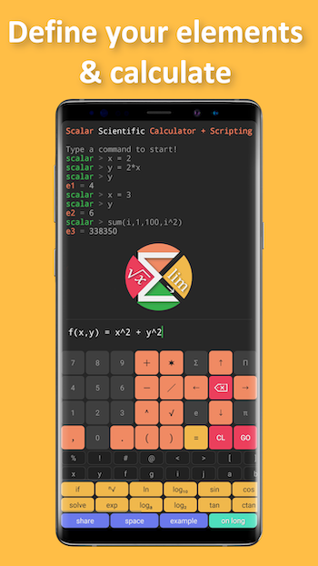 Scientific Calculator Scalar - 科学计算器[Android][$2.49→0]