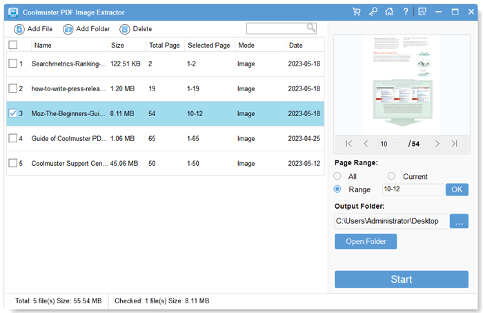 Coolmuster PDF Image Extractor - PDF 文档图片导出工具[1年授权][Windows][$25.95→0]