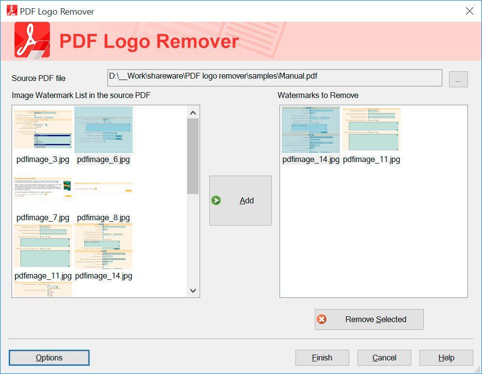 SoftOrbits PDF Logo Remover - PDF 文档 logo 清除工具[Windows]