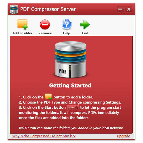 PDF Compressor Server Pro - PDF 文档自动压缩工具[Windows][$39.95→0]