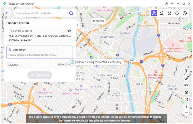 PoKeep Location Changer - 定位修改工具[6个月授权][Windows]-反斗限免