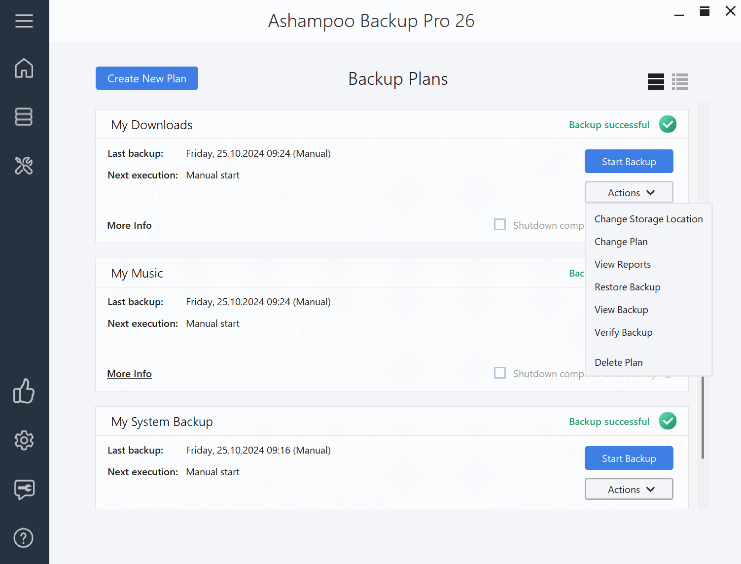 Ashampoo Backup Pro 26 – 数据备份工具[Windows][$49.99→0]-反斗限免