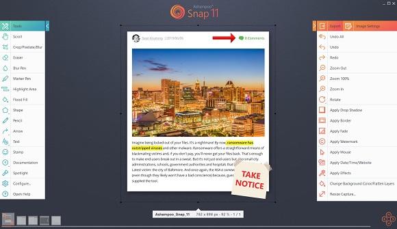 Ashampoo Snap 11 – 截图和录制视频工具[Windows][$39.99→0]
