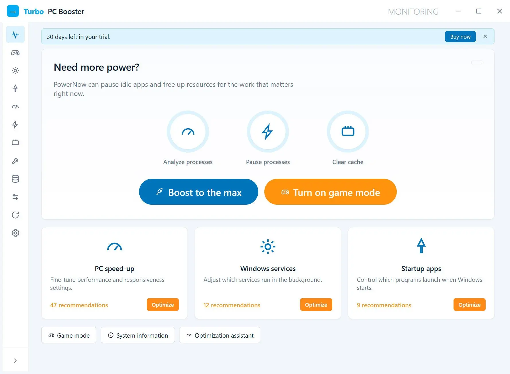 Turbo PC Optimizer - 系统优化工具[Windows]