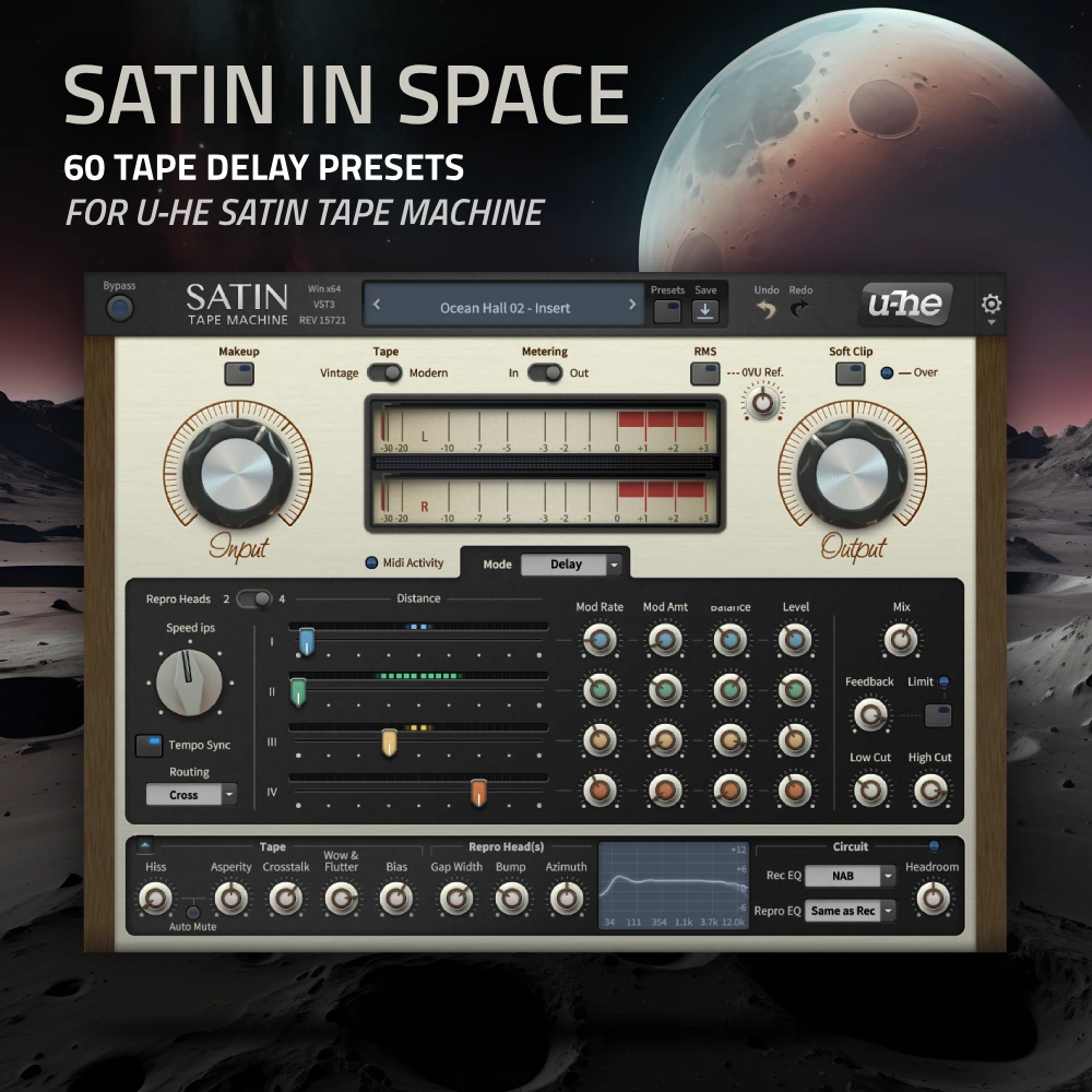 限时免费获取音频插件 Satin In Space[Windows、macOS][$6→0]-反斗限免