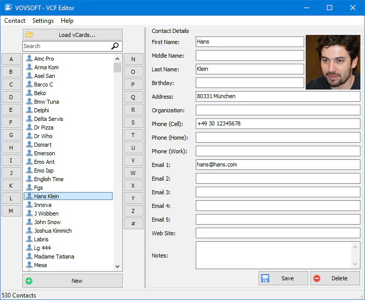 VCF Editor - VCF 文件编辑工具[Windows][$19→0]