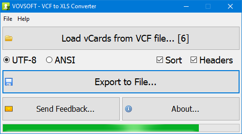 VCF to XLS Converter - 将 VCF 文件转换成 XLS 文件[Windows][$19→0]