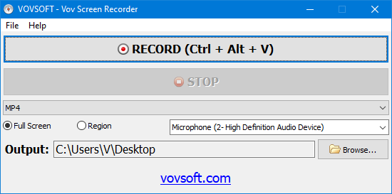 Vov Screen Recorder - 屏幕录像工具[Windows][$9.99→0]