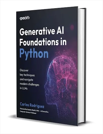 限时免费获取电子书 Generative AI Foundations in Python[$31.99→0]