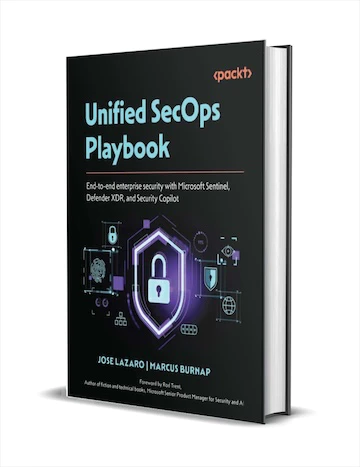 限时免费获取电子书 Unified SecOps Playbook[$39.99→0]