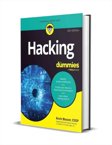限时免费获取电子书 Hacking For Dummies, 8th Edition[$18→0]