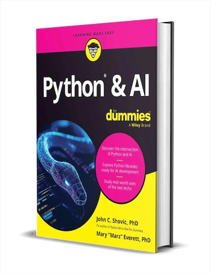 限时免费获取电子书 Python & AI For Dummies[$34.99→0]