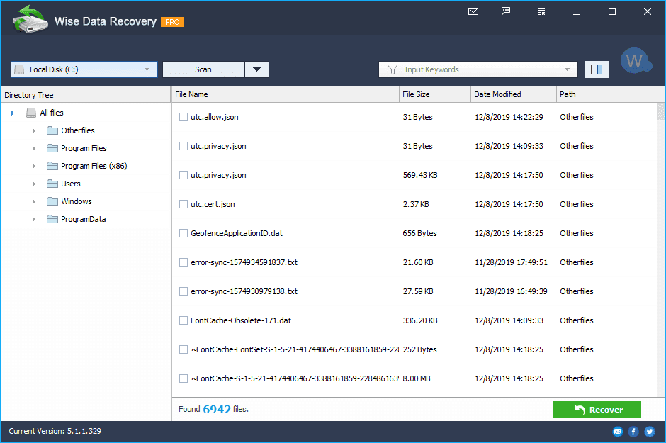 Wise Data Recovery - 数据恢复工具[Windows][$59.95→0]
