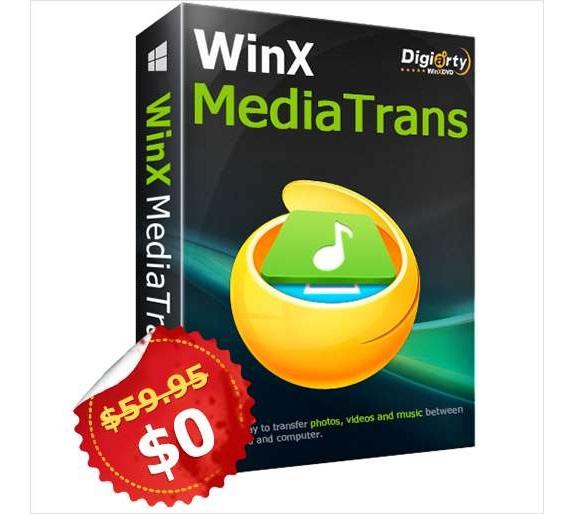 WinX MediaTrans – iOS 设备多媒体文件管理工具[Windows][$59.95→0]